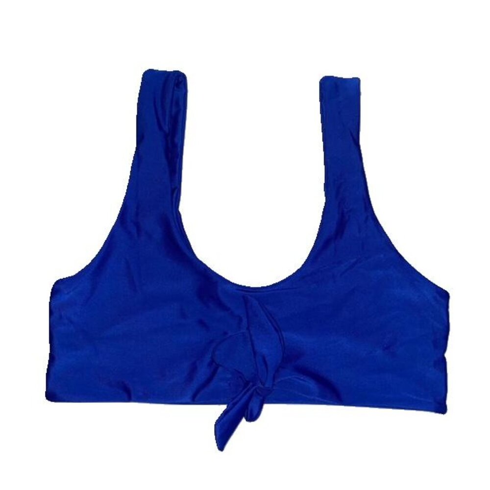 Zaful Blue Bikini Top